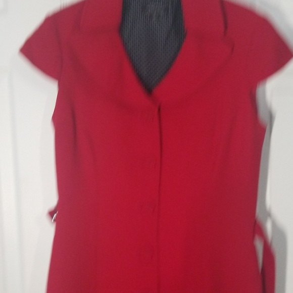 Tahari Red dress - Picture 2 of 7